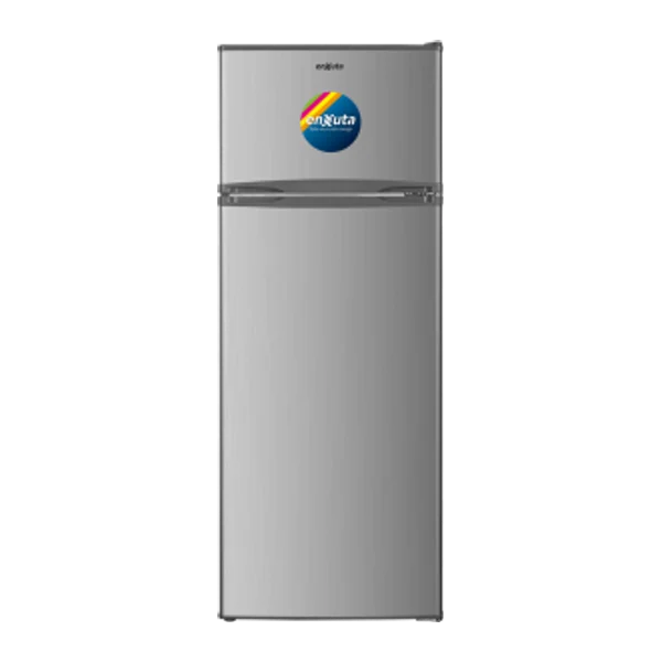 Refrigerador frío húmedo 205 litros silver con freezer | Enxuta RENX22200FHS