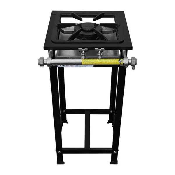 Anafe Industrial a Gas 1 Hornalla Doble | Kenok FBSE1B.802