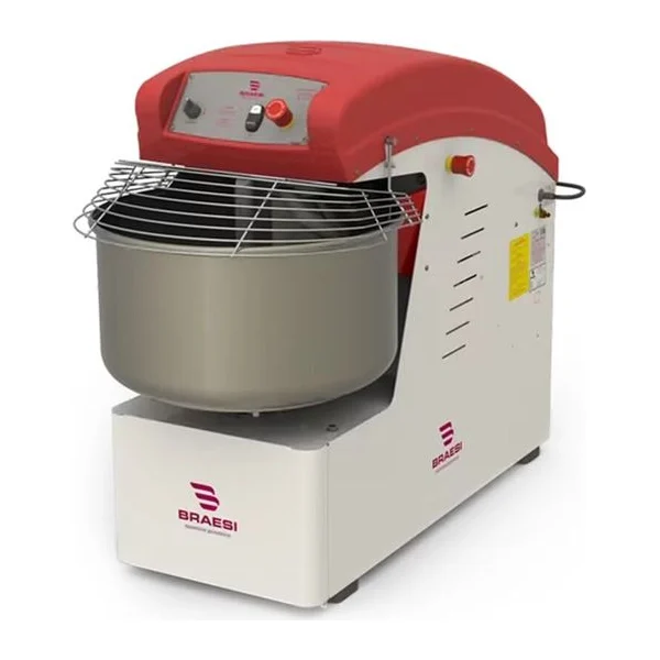 Amasadora en Espiral para 40 Kg de Masa Por Tanda Ideal panaderias Braesi AES-40