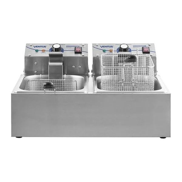 Freidor 5.5 lts Doble Eléctrica  | Ventus VFS062