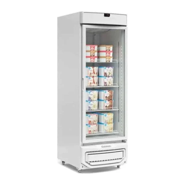 Freezer Vertical 450 litros Exhibidor Gelopar GLDF-450