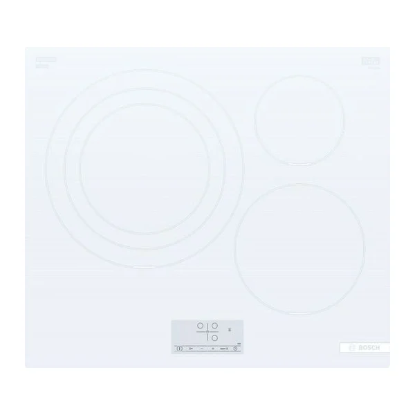 Anafe de inducción Bosch PID612BB1E 3 zonas con zona triple 32 cm