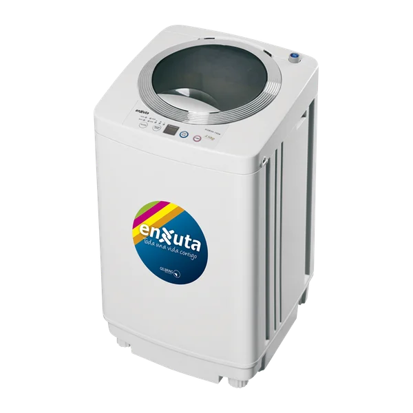 Lavarropas carga superior Enxuta LENX6350 3,5 kg cuba acero inoxidable
