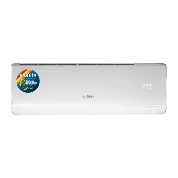 Aire acondicionado Enxuta Smart Inverter 24000 BTU vista frontal del split interior