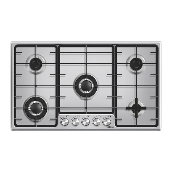 Anafe empotrar Enxuta AENX5952 5 hornallas triple llama acero inoxidable