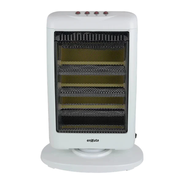 Calefactor halógeno Enxuta CHENX912 1.200 W oscilante