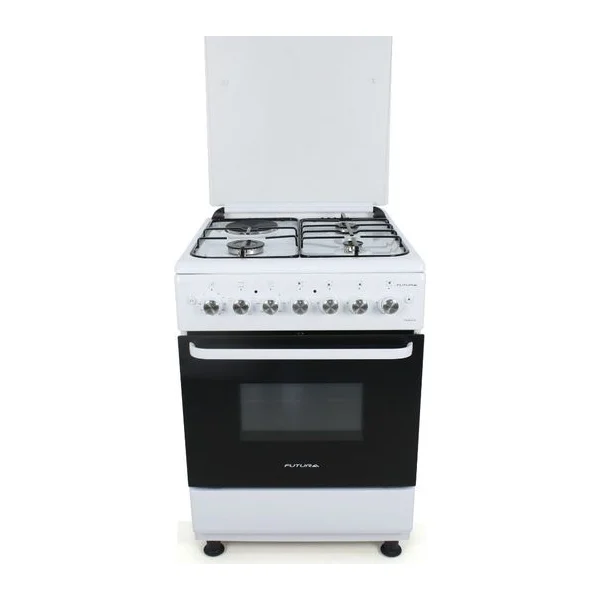 Cocina combinada 60x60 3 quemadores con horno 65 L | Futura FUT-60CM31B VALENCIA