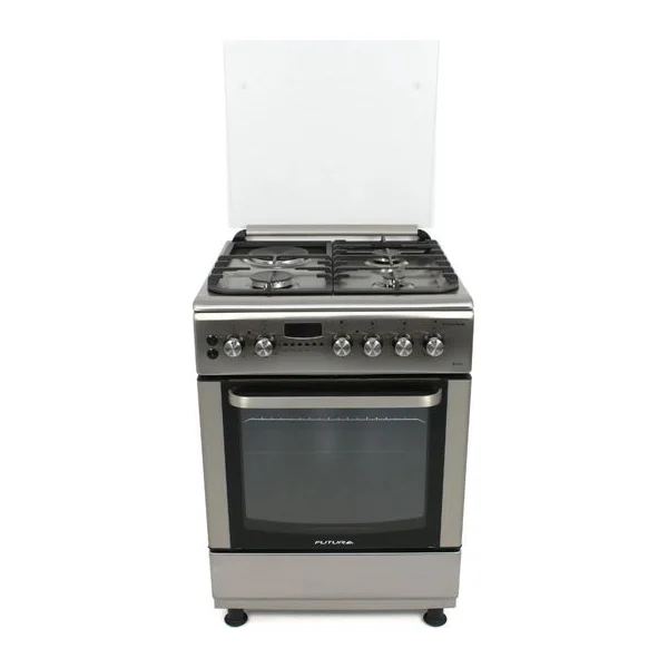 Cocina combinada 60x60 3 fuegos y horno 65 L | Futura FUT-60-CM31X BILBAO
