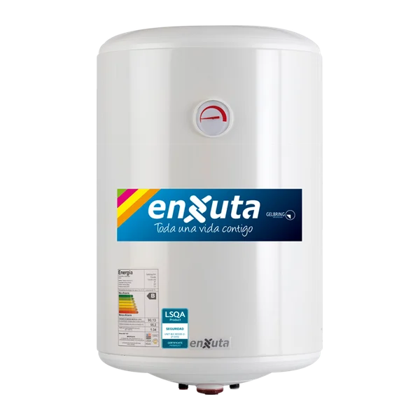 Termotanque 80 litros Enxuta TENX2180 tanque acero esmaltado aislamiento poliuretano