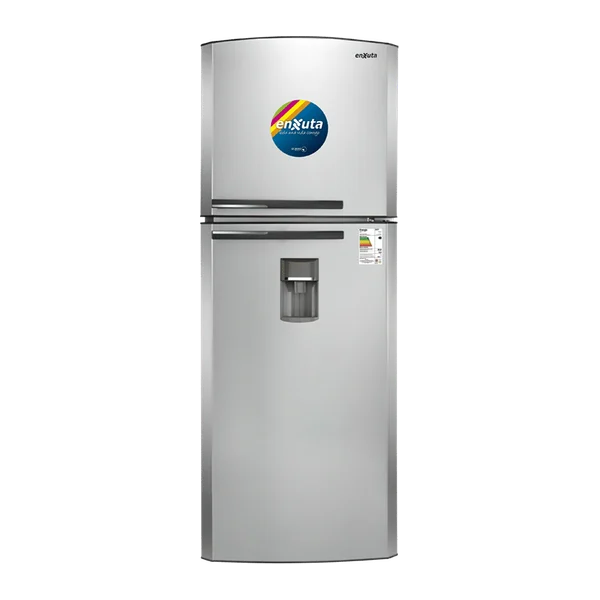 Refrigerador no frost Enxuta RENX24400DI 390 L con dispensador inox