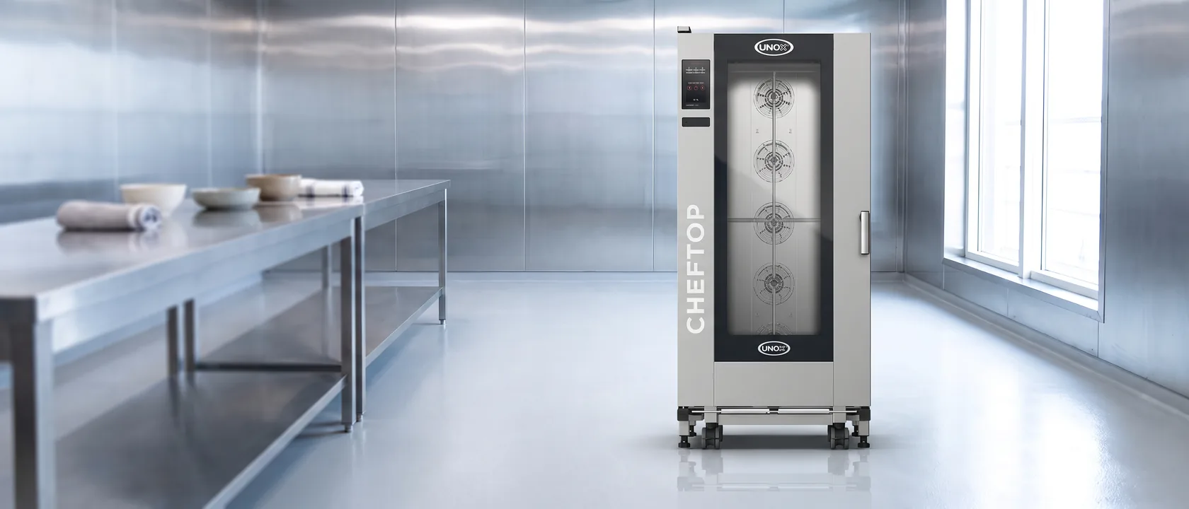 Horno combinado eléctrico Prática C-MAX10, 10 GN 1/1, acero inoxidable