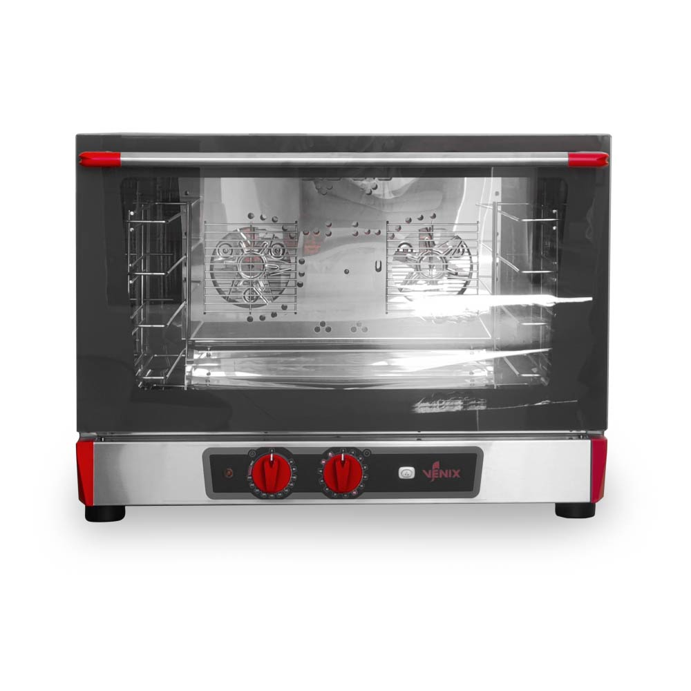 ▷ Horno Convector 4 Bandejas | Baudin Equipamientos