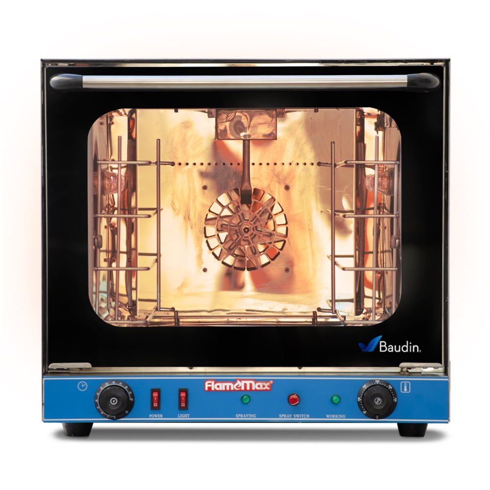 ▷ Horno Convector 4 Bandejas Flamemax | Baudin