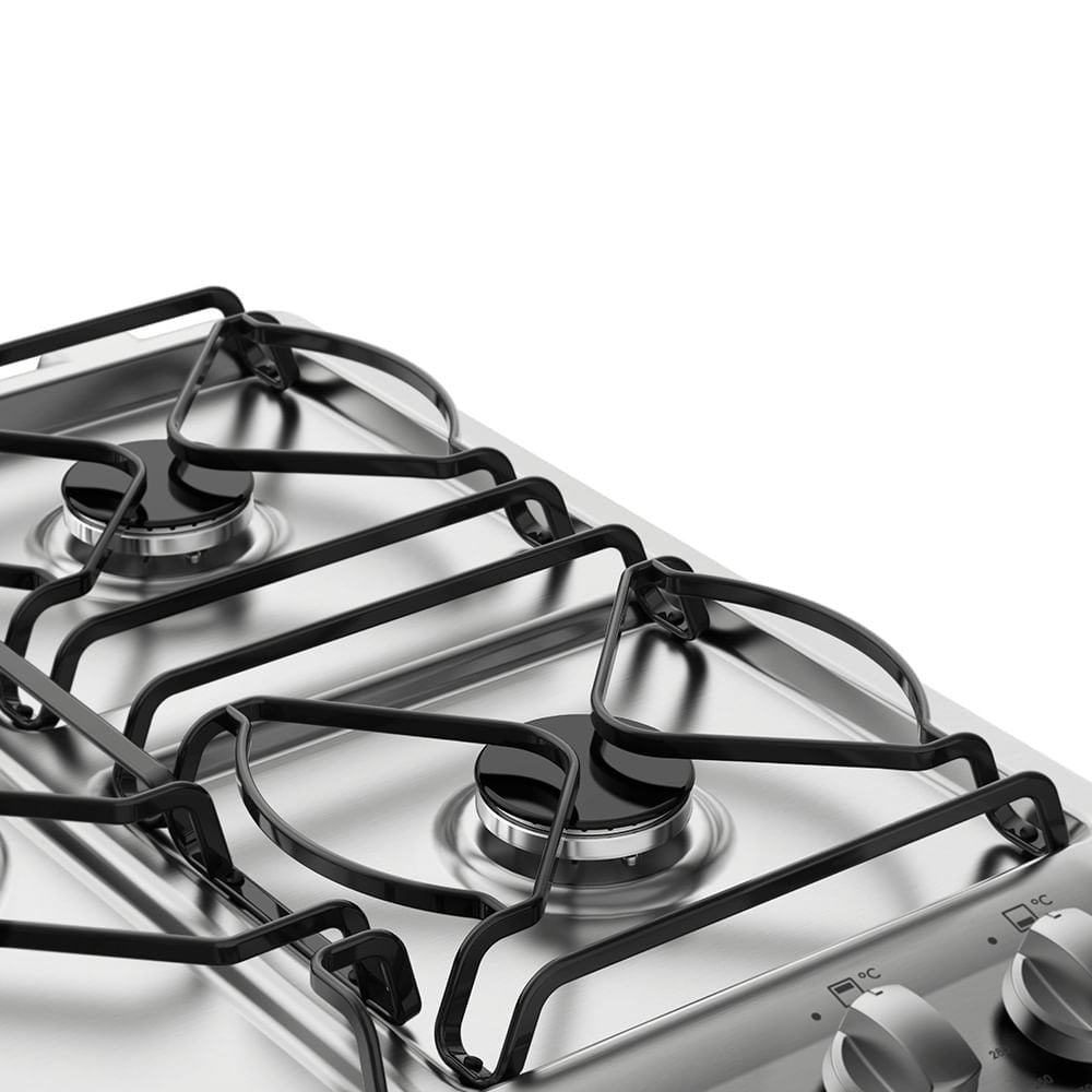 ▷ Cocina 5 Hornallas a Gas | Baudin Equipamientos