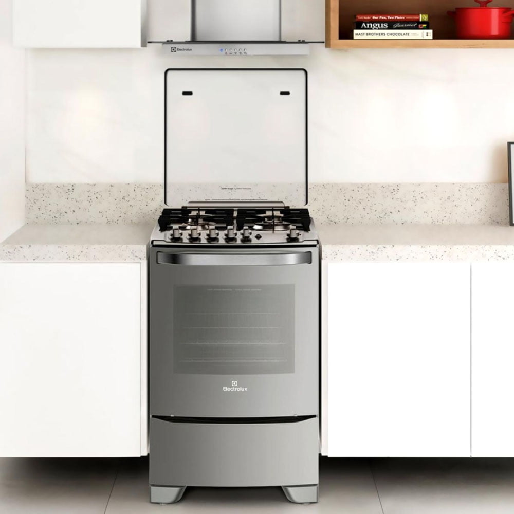 ▷ Cocina 4 Hornallas a Gas | Baudin Equipamientos