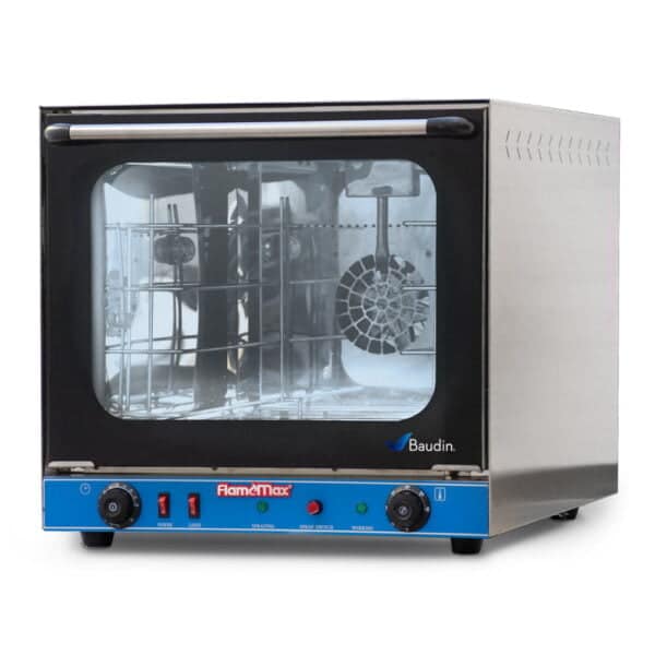 Horno Convector con vapor para 4 bandejas 40x37 Flamemax HEO-6