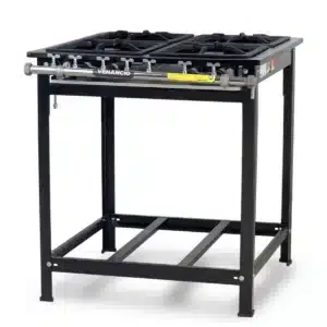 Anafe 4 Hornallas Venancio Industrial Fuegos 2 Dobles y 2 Simples Venancio E4D2 Principal