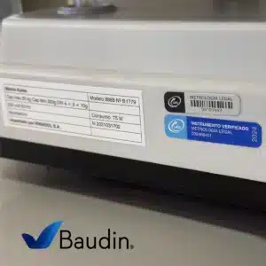 Balanza Comercial 30 Kg con Torre Certificada por Latu Kuma 888B Sello LATU