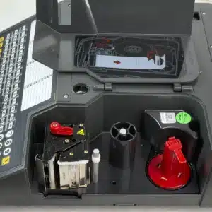 Balanza Digital Comercial 15 Kg con Torre Dibal W-025T Interior Impresora de tikect y adhesivos etiquetas