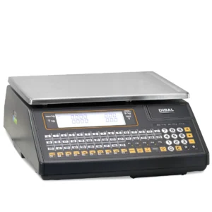 Balanza Digital Comercial con Ticket Dibal W025 Vista Diagonal