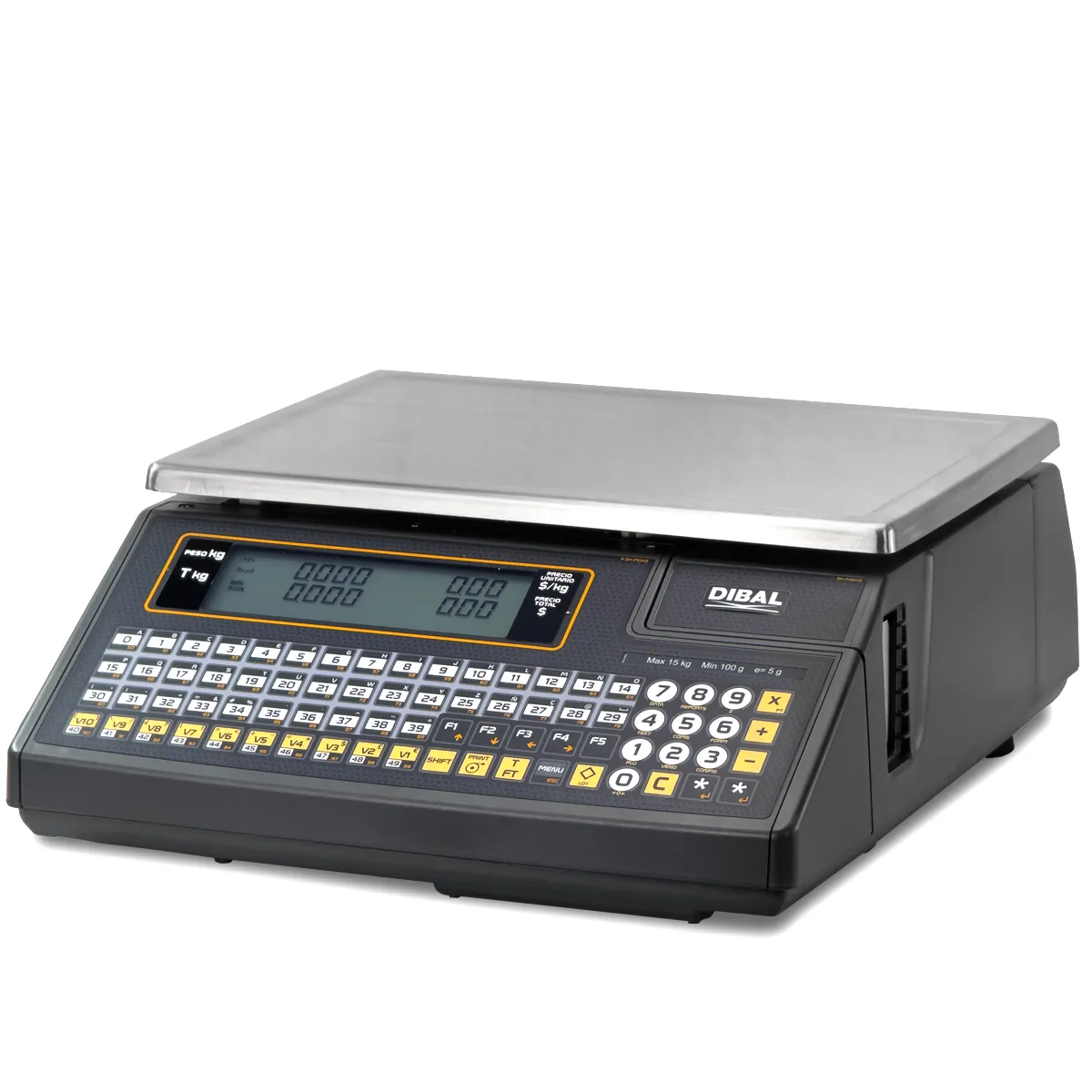 Balanza Etiquetadora 15 Kg Dibal W025