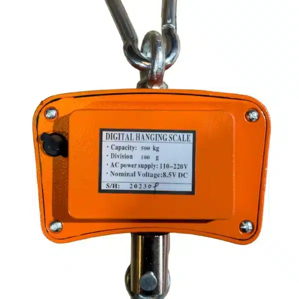Balanza 500 Kg Gancho | MercoCity OCS 500K - Imagen 3