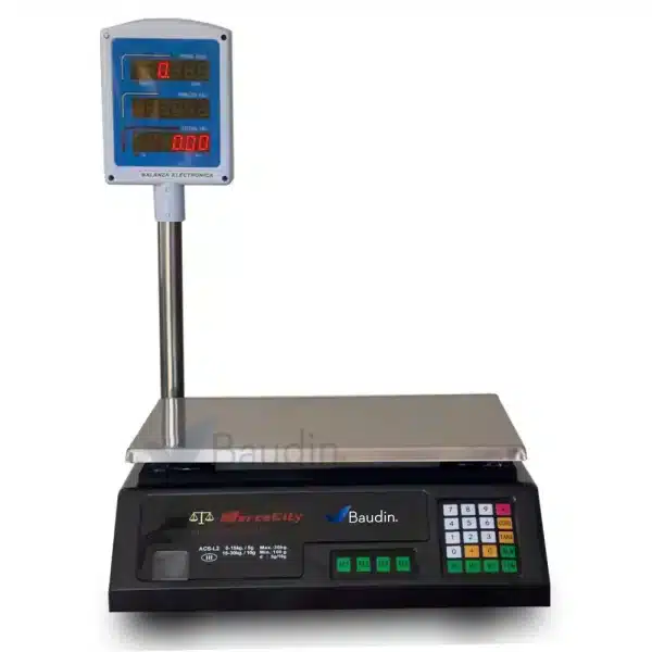 Balanza 30 Kg Latu con torre | MercoCity ACS-L2 - Imagen 2
