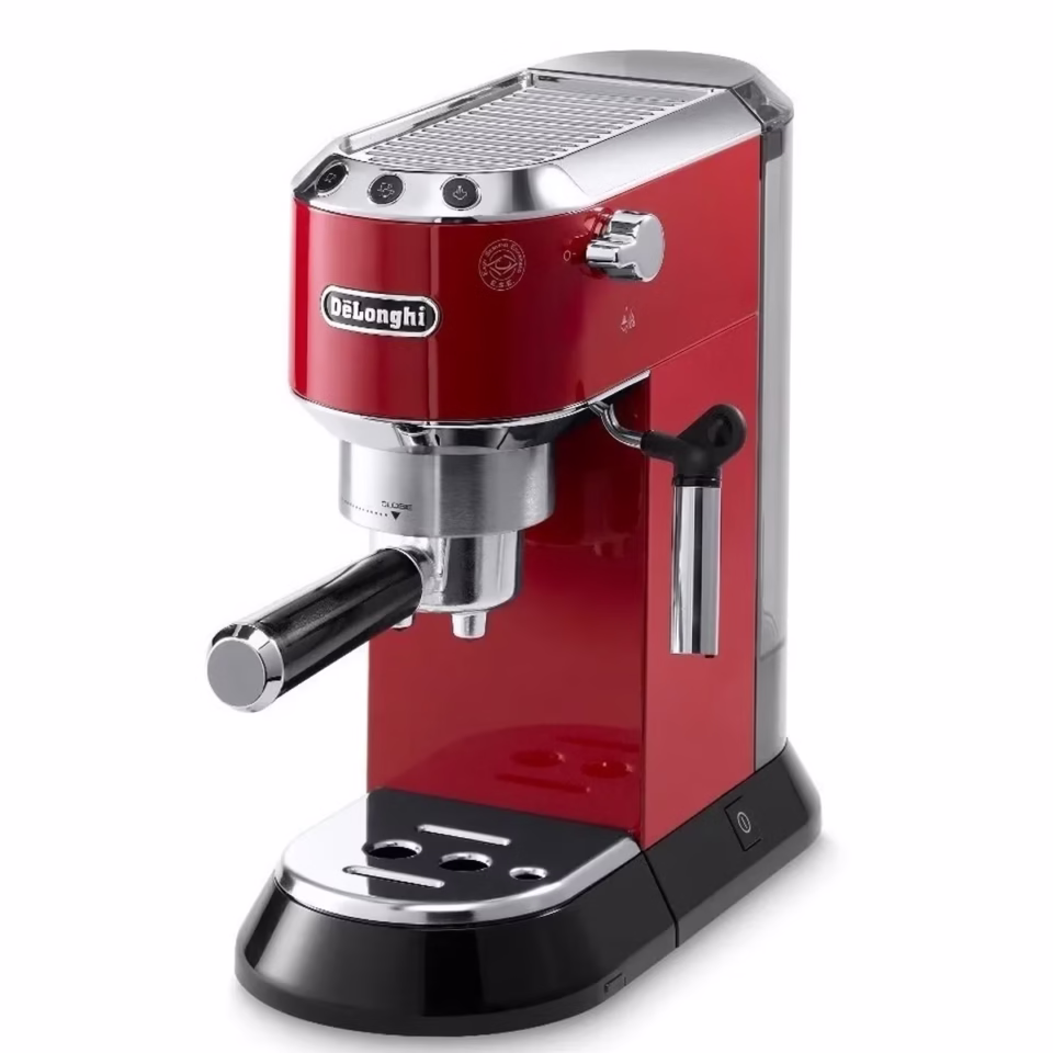 Cafetera Express De Longhi Dedica Roja