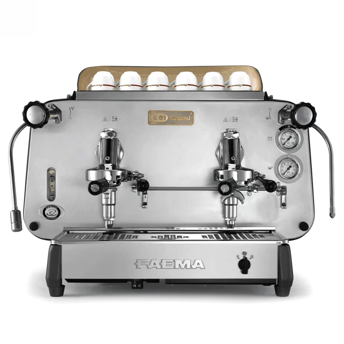 Cafetera Expresso 2 Grupos Faema E61 Legend Frontal