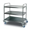 Carro de Servicio 3 Estantes Acero Inoxidable Ozti