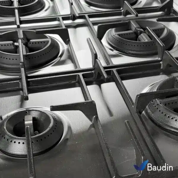 Detalle de 6 Hornallas Hierro Fundido Don Bidione