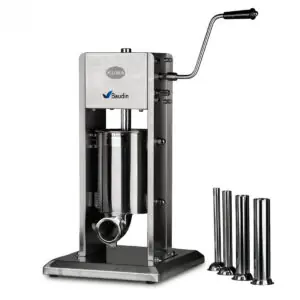 Embutidora Manual 3 Litros Acero Inoxidable Profesional Kuma VSS3