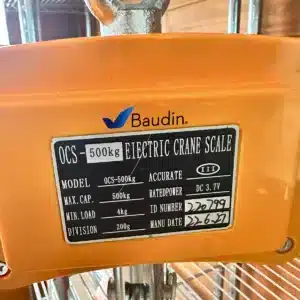 Especificaciones Tecnicas Balanza Ganchera Kuma OSC-500Kg