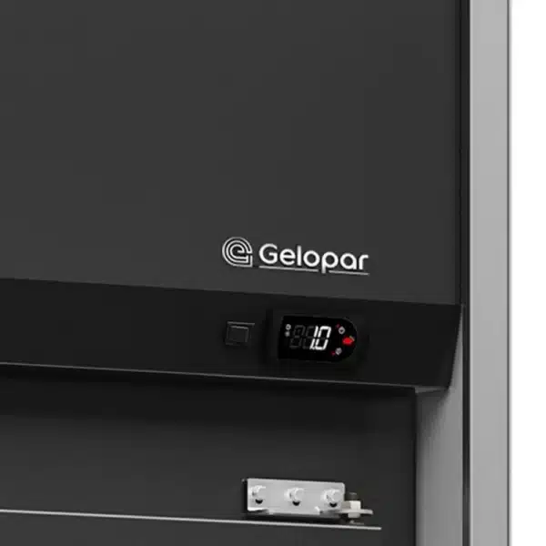 Expositor Botellero 4 puertas 1580 lts Gelopar GEAS-4P LB PR Controlador Digital