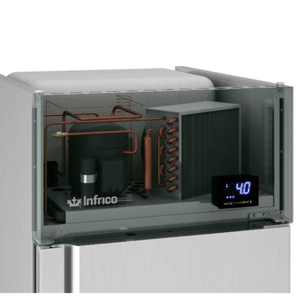 Freezer 1420 lts Vertical | Infrico 1402BP | Baudin