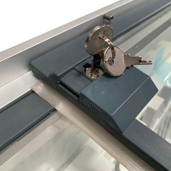 Freezer Horizontal 336 lts tapa de vidrio | Kuma W-336A | Baudin