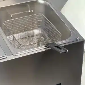 Freidora a gas 6 + 6 Litros Demet GF-72 Canasto y cuba