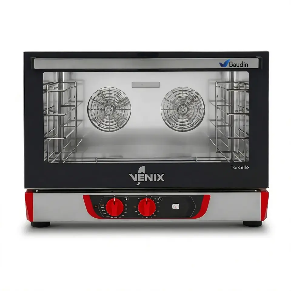 Horno convector 4 bandejas 60x40 Venix T04MP italiano