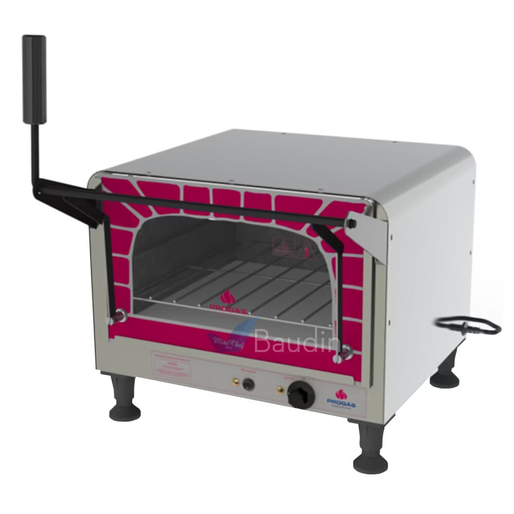 Horno Pizzero 1 Rejilla 45x45 | Progas PRPE-400ST