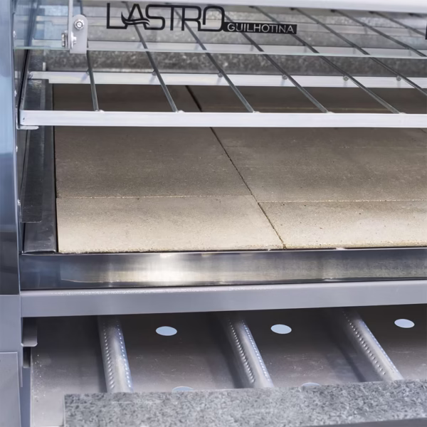 Horno pizzero 90x90 gas Doble | Metvisa FLGGD90 | Baudin