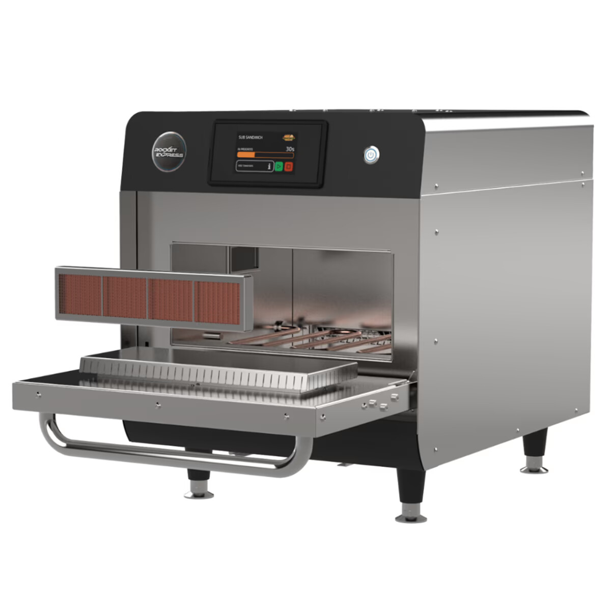 Horno Ultra Rapido Pratica Ultra Rapido Express Abierto Interior