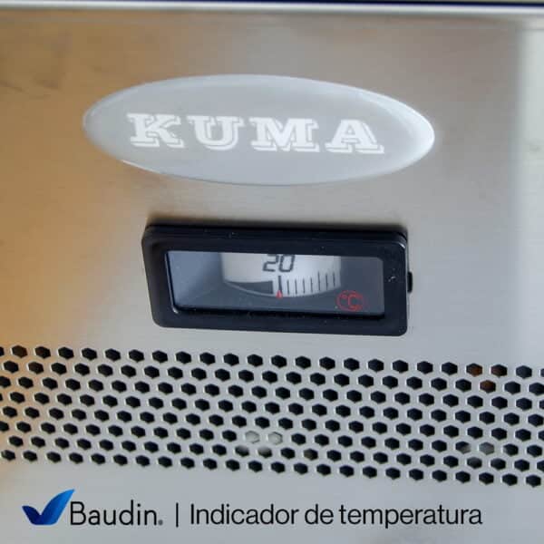 Vitrina 0,68 m Calor Sobremostrador | Kuma HW-120 | Baudin