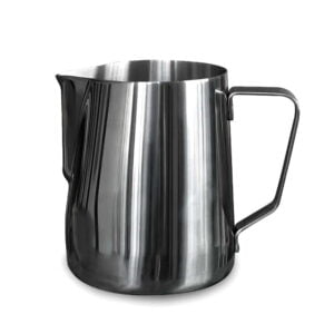 Jarra de leche para espumar cafeteria