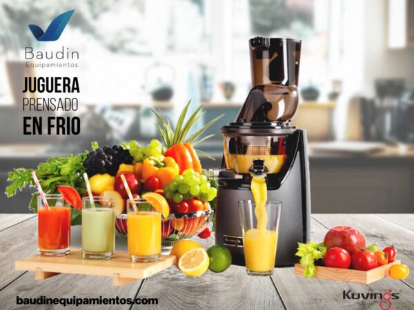 Juguera prensado en frío | Kuvings EVO 820 | Baudin