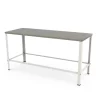 Mesa de Acero Inoxidable 160 x 60 cm sin estante | Braesi MBR-015