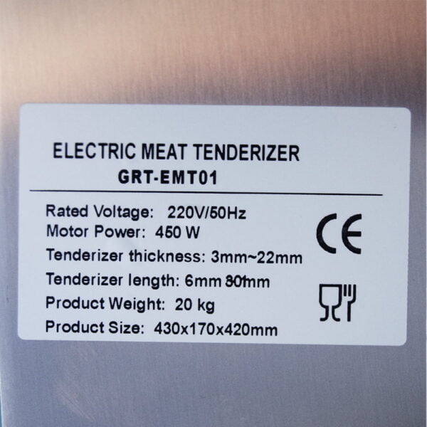 Tiernizador de carne eléctrico | Kuma EMT01 | Baudin