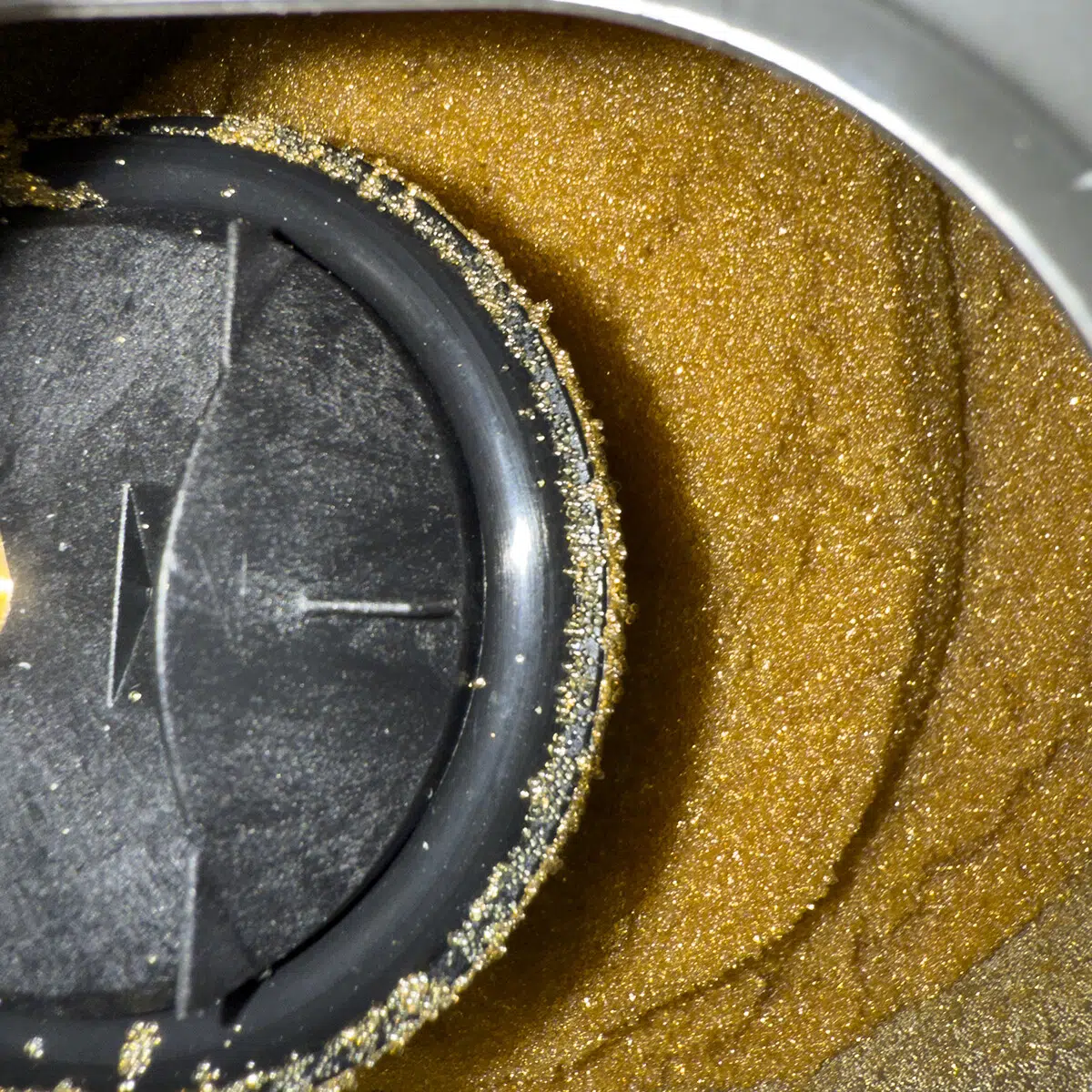 Piedra de silicio dentro del ablandador