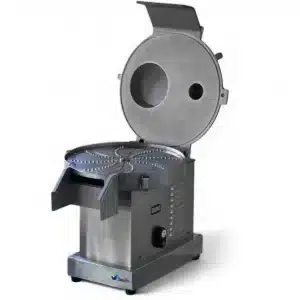 Procesador de Vegetales Industrial 6 Discos Corte Rebanar Rallar Metvisa Bimg MPAM Abieta con Disco a la vista