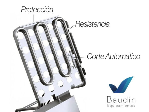 Freidor 6 lts eléctrico | Flamemax HEF-81 | Baudin