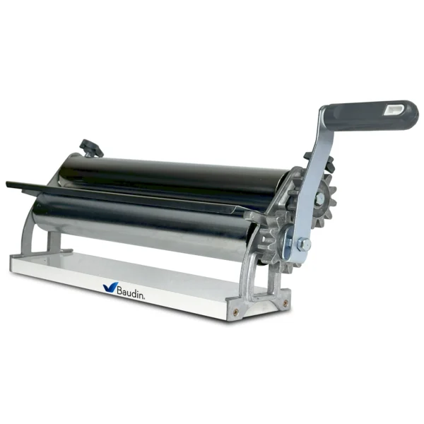 Sobadora Manual 40 cm para panaderia Marca Anodilar Modelo SMCA-40 engranaje de Cromo Metalica Baudin Equipamientos